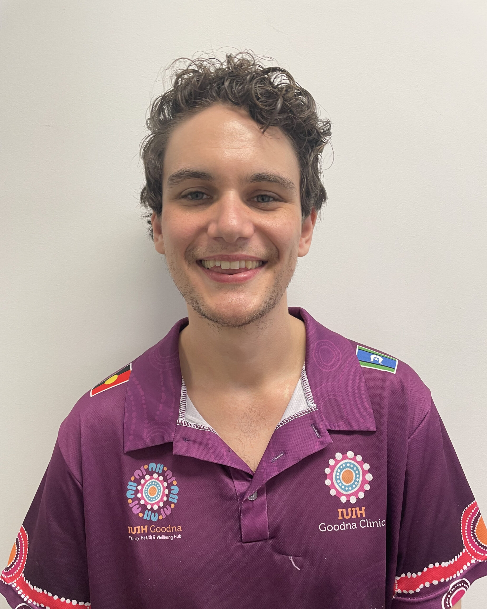 Liam Crawley, clinical nurse at Pamela Mam Health Centre