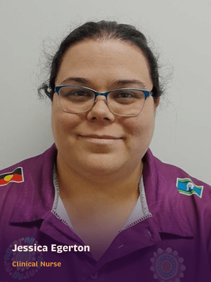 Jessica Egerton, Clinical Nurse for Pamela Mam Health Centre