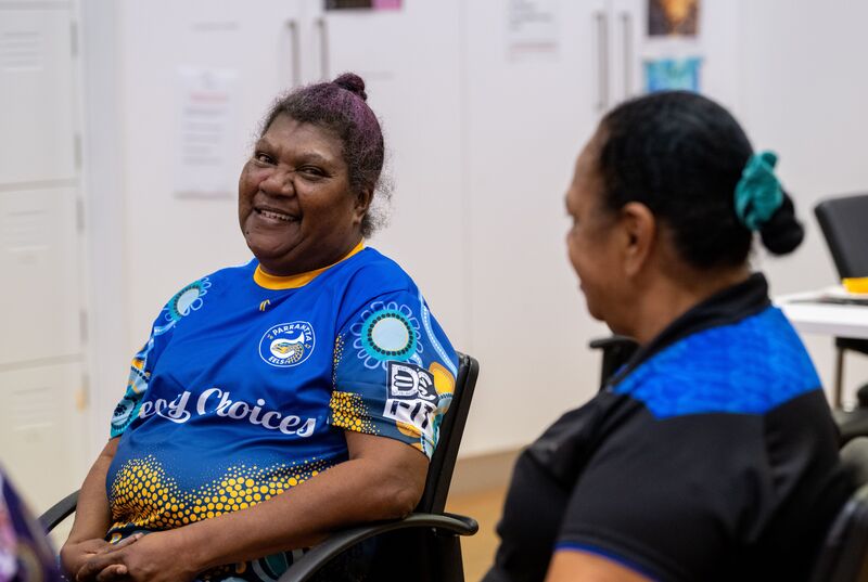 Women's business discussion about menopause